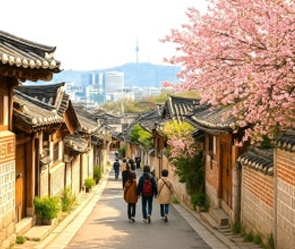 Timeless Alleys of Seoul